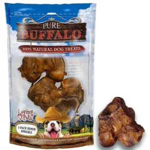 Pure Buffalo Meaty Femur Knuckle Dog Treats